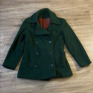 Green Pea Coat